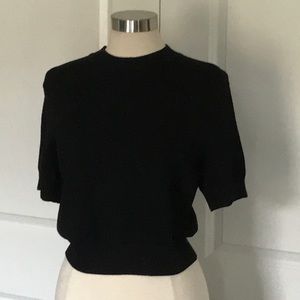 St John Basics black knit top S